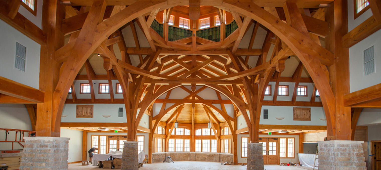 Commercial Timber Frame Camp Lucy Wedding Pavilion11