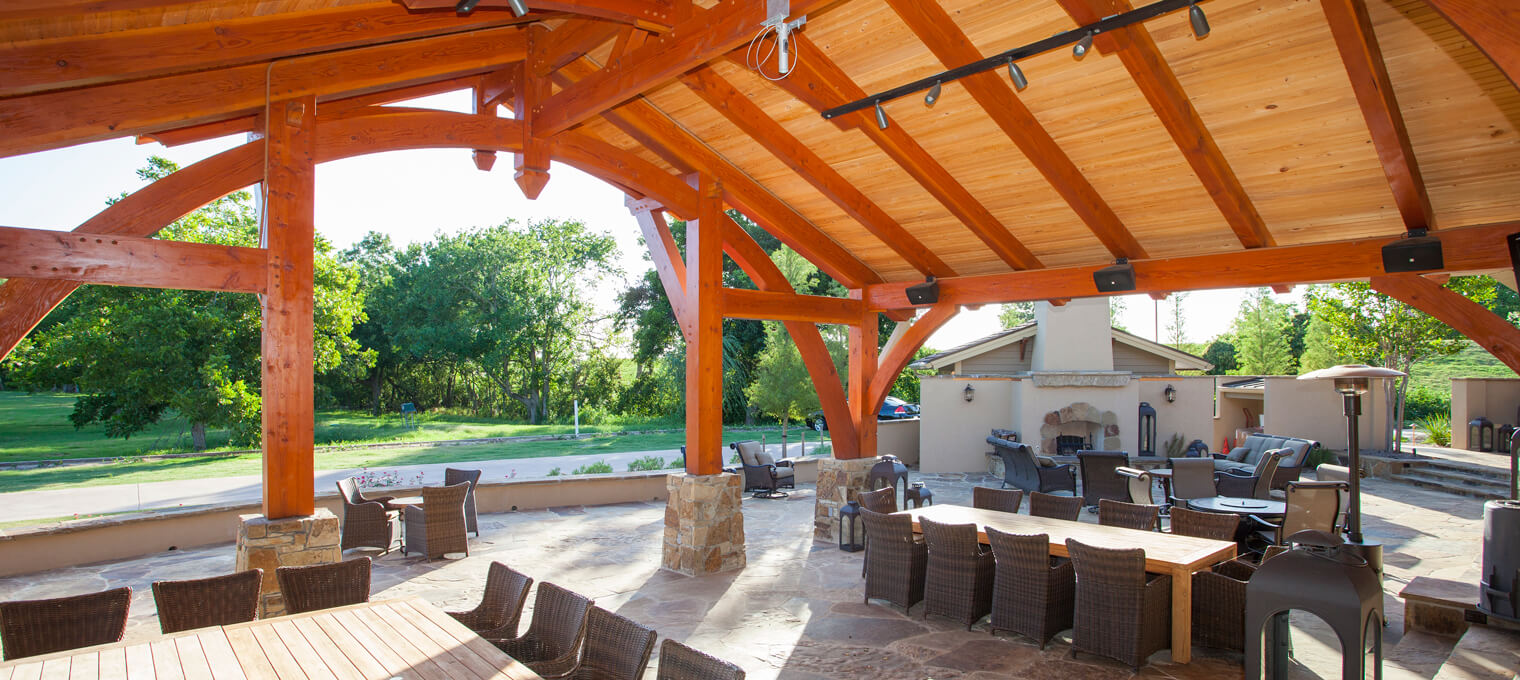 commercial timber frame hemi hideout car cathedral16