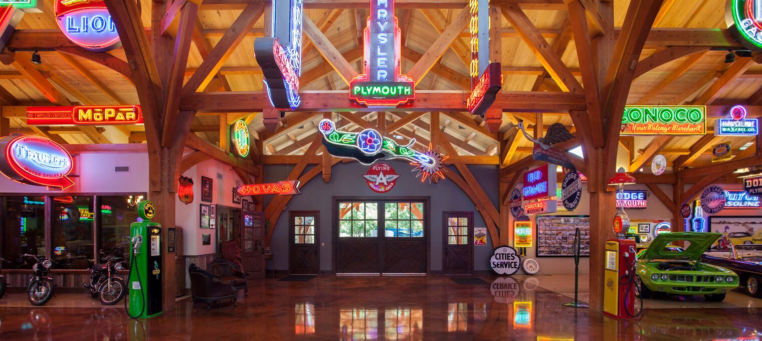 commercial timber frame hemi hideout car cathedral2