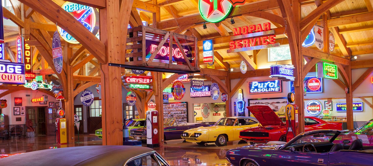 commercial timber frame hemi hideout car cathedral5