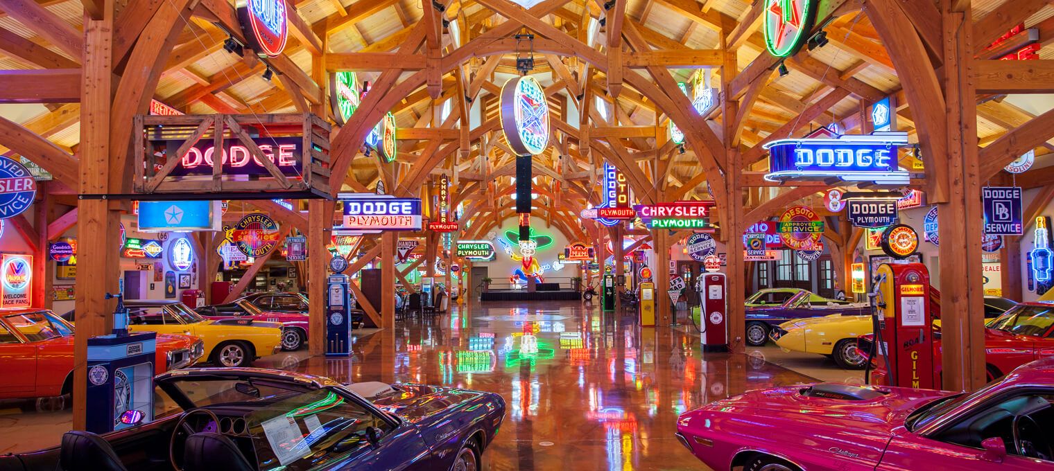commercial timber frame hemi hideout car cathedral9