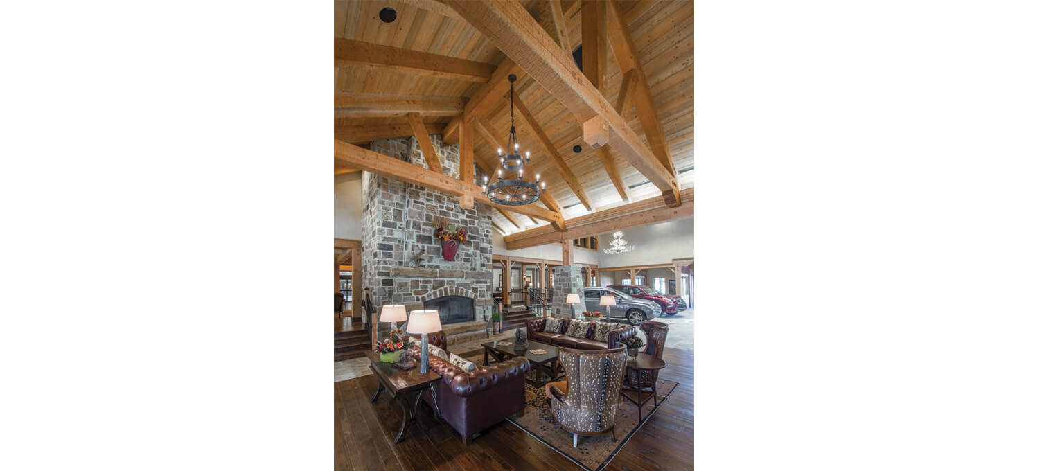 Commercial Timber Frame Lexus Dealership19