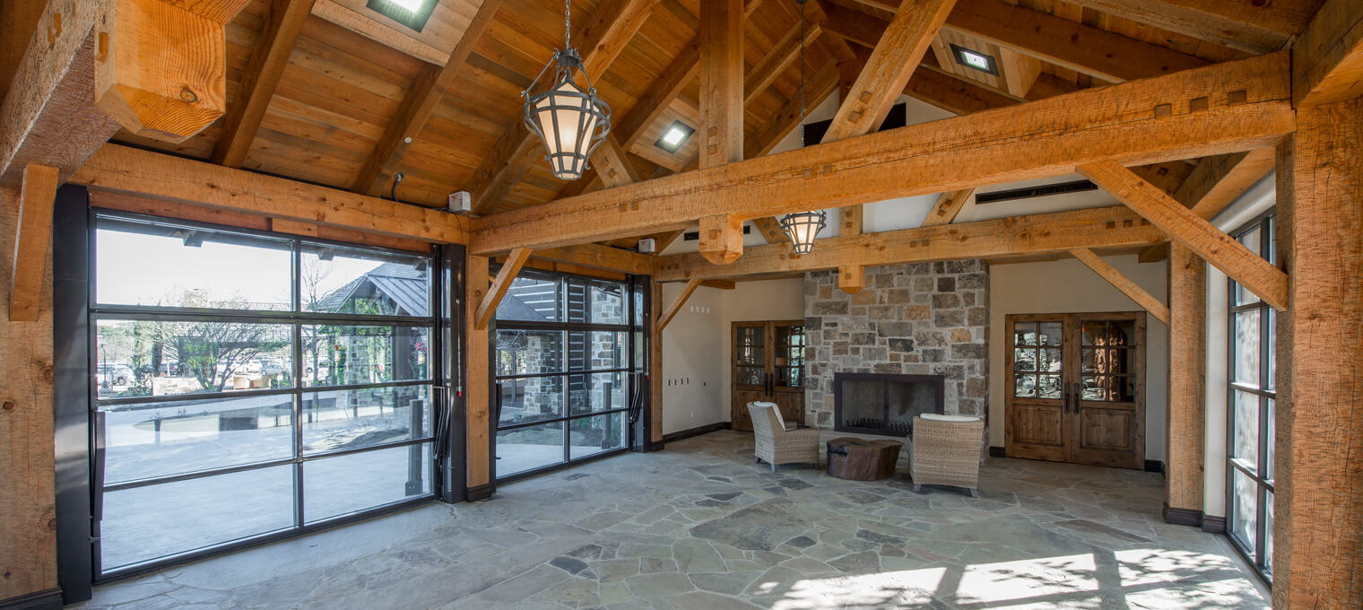 Commercial Timber Frame Lexus Dealership34