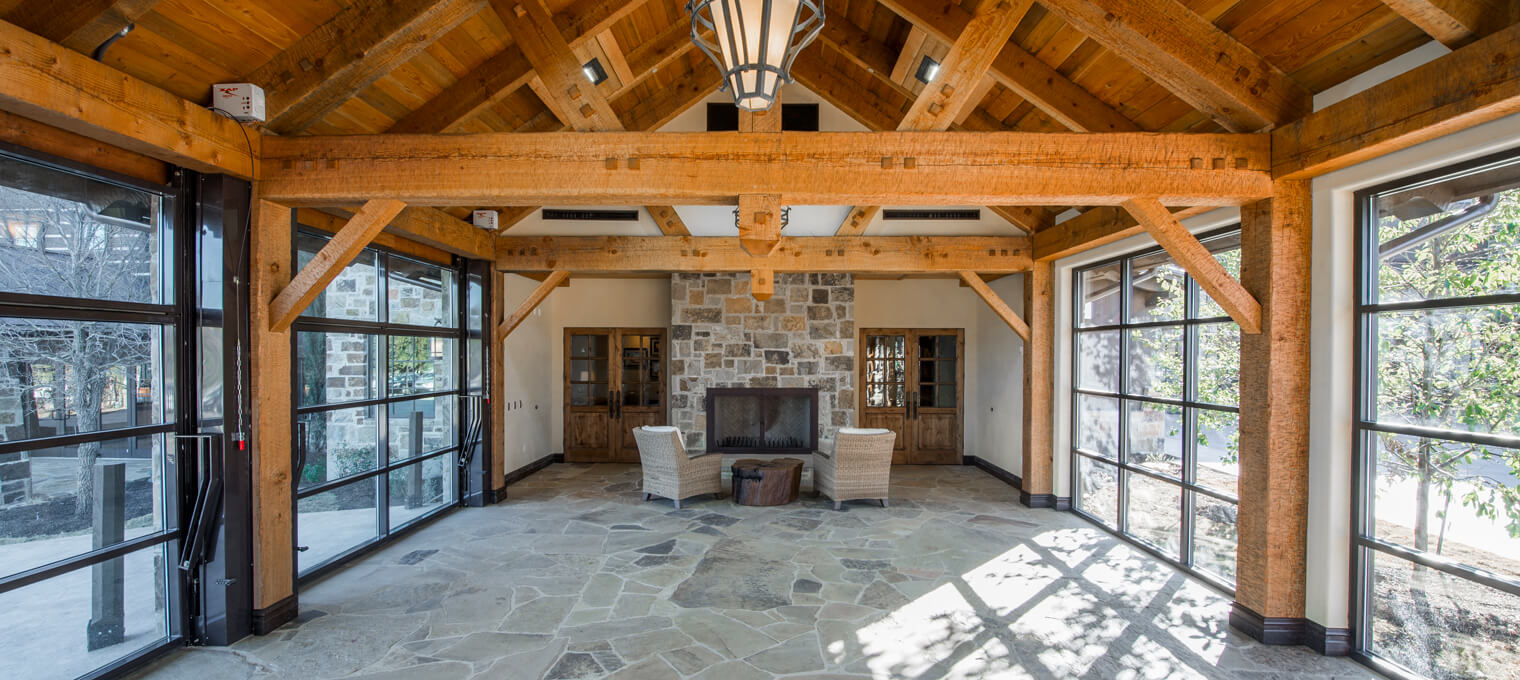 Commercial Timber Frame Lexus Dealership35