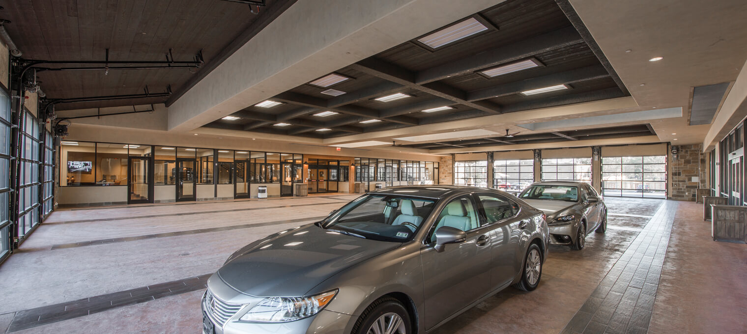 Commercial Timber Frame Lexus Dealership43