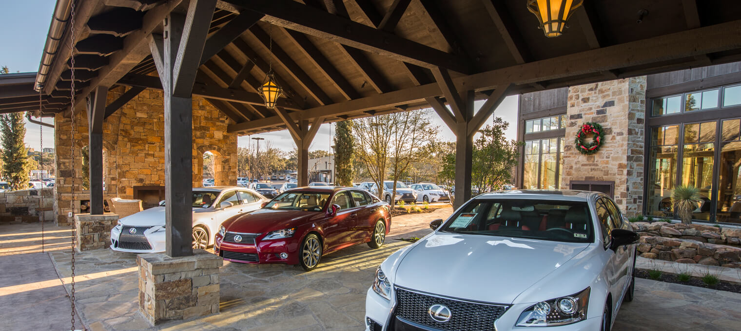 Commercial Timber Frame Lexus Dealership44