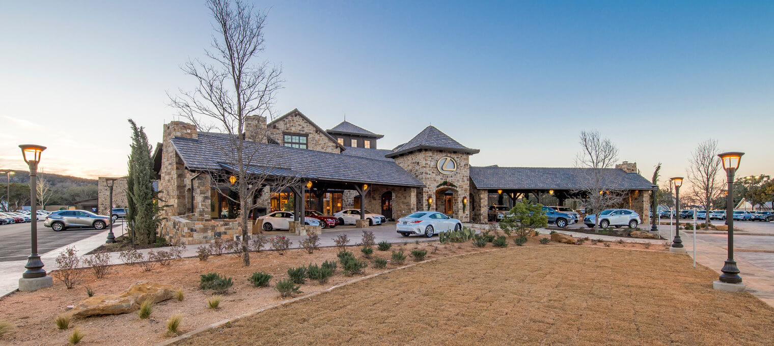 Commercial Timber Frame Lexus Dealership45