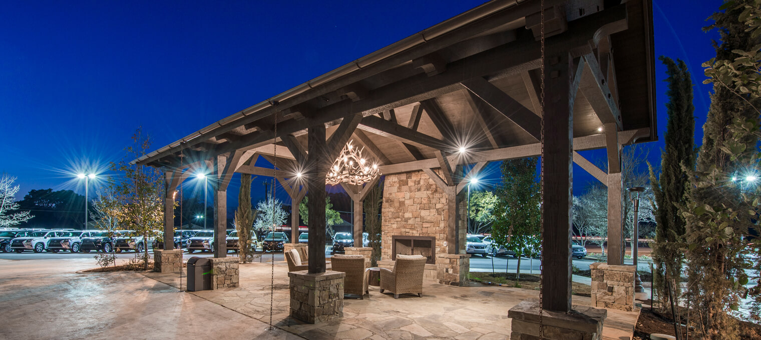 Commercial Timber Frame Lexus Dealership51