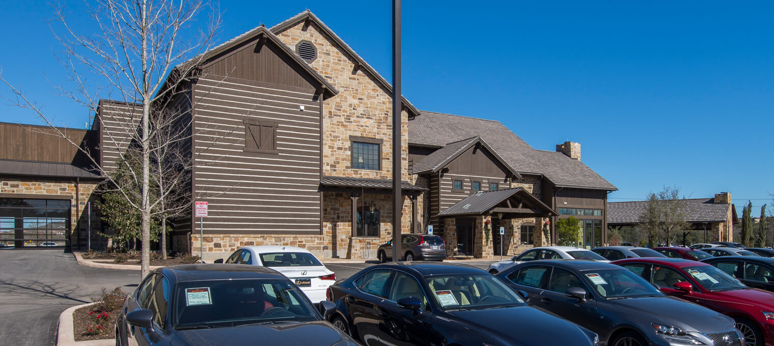 Commercial Timber Frame Lexus Dealership6
