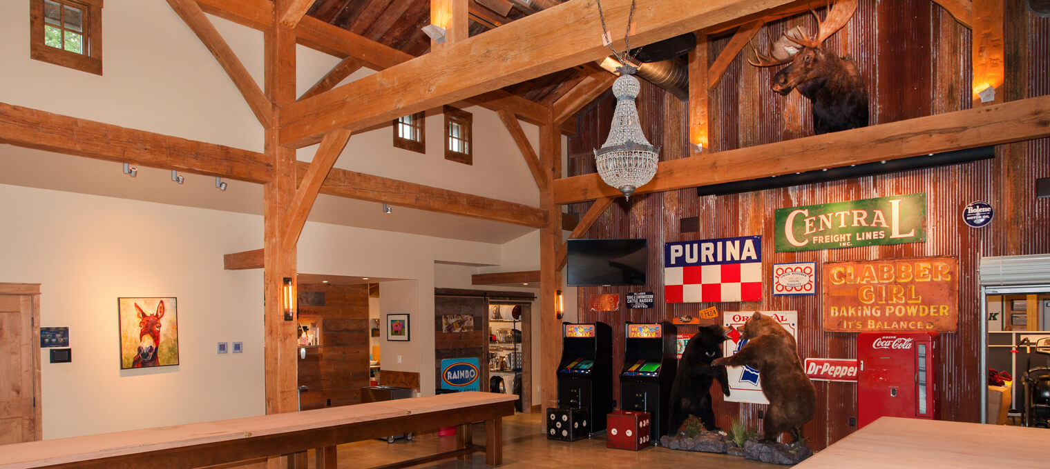 Commercial Timber Frame Party Barn10