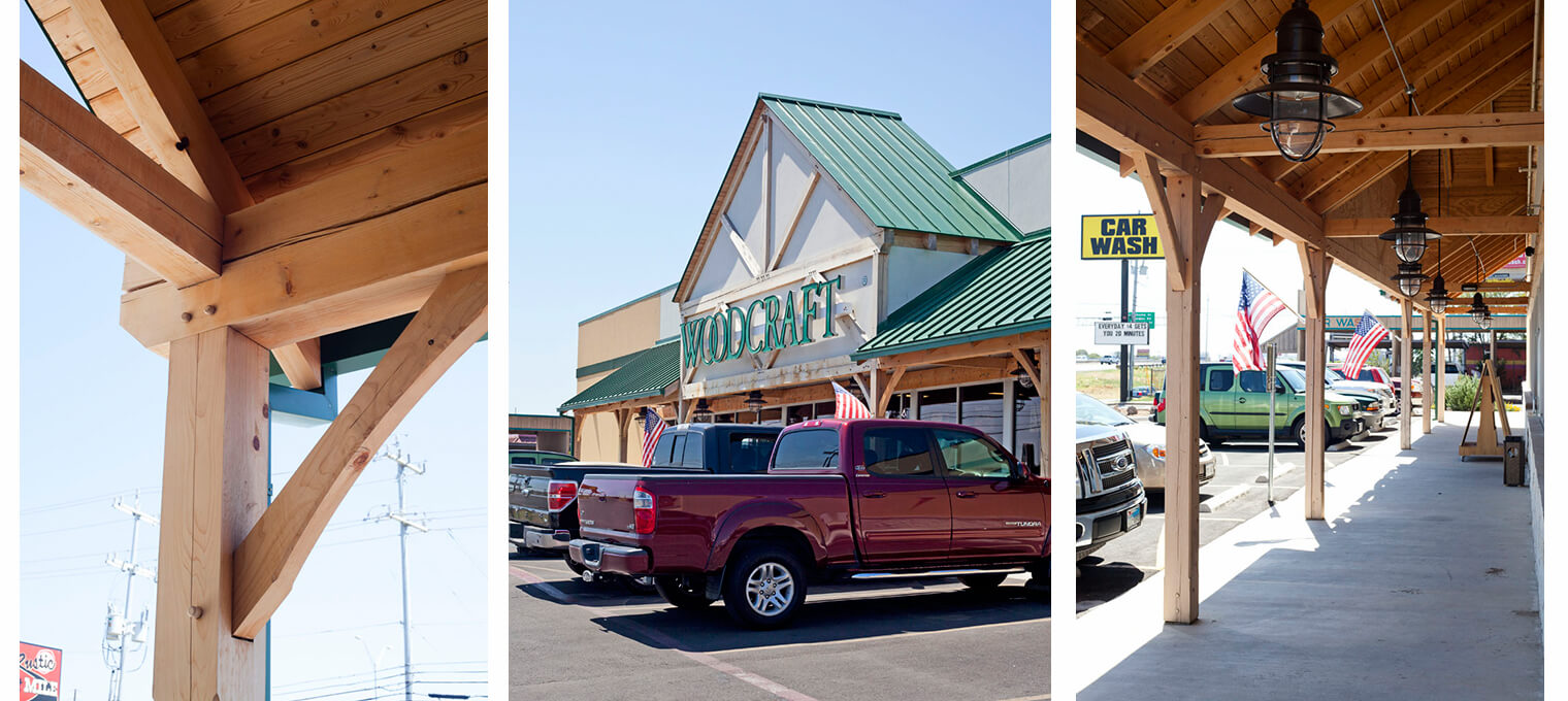 commercial timber frame woodcraft storefront2