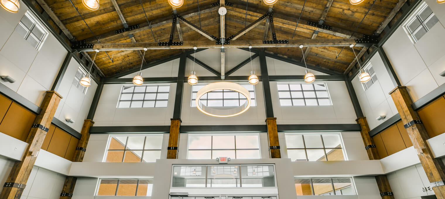 Commercial Timber Frame Fort Worth Training Center1