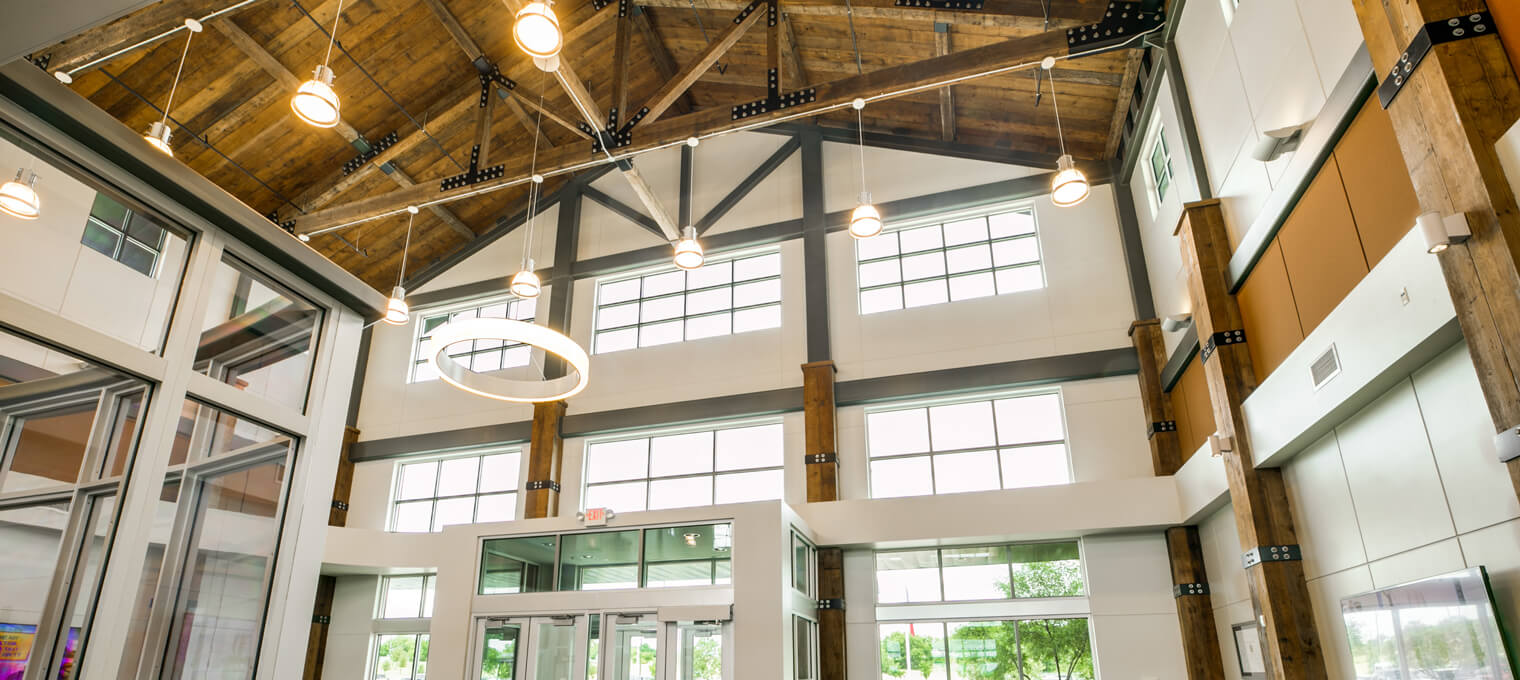 Commercial Timber Frame Fort Worth Training Center2