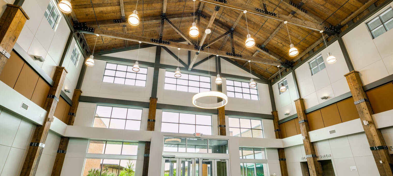 Commercial Timber Frame Fort Worth Training Center3
