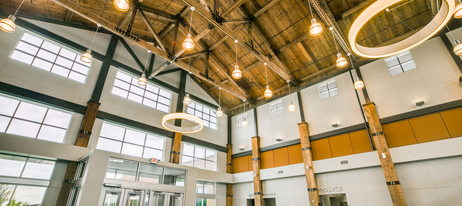 Commercial Timber Frame Fort Worth Training Center4