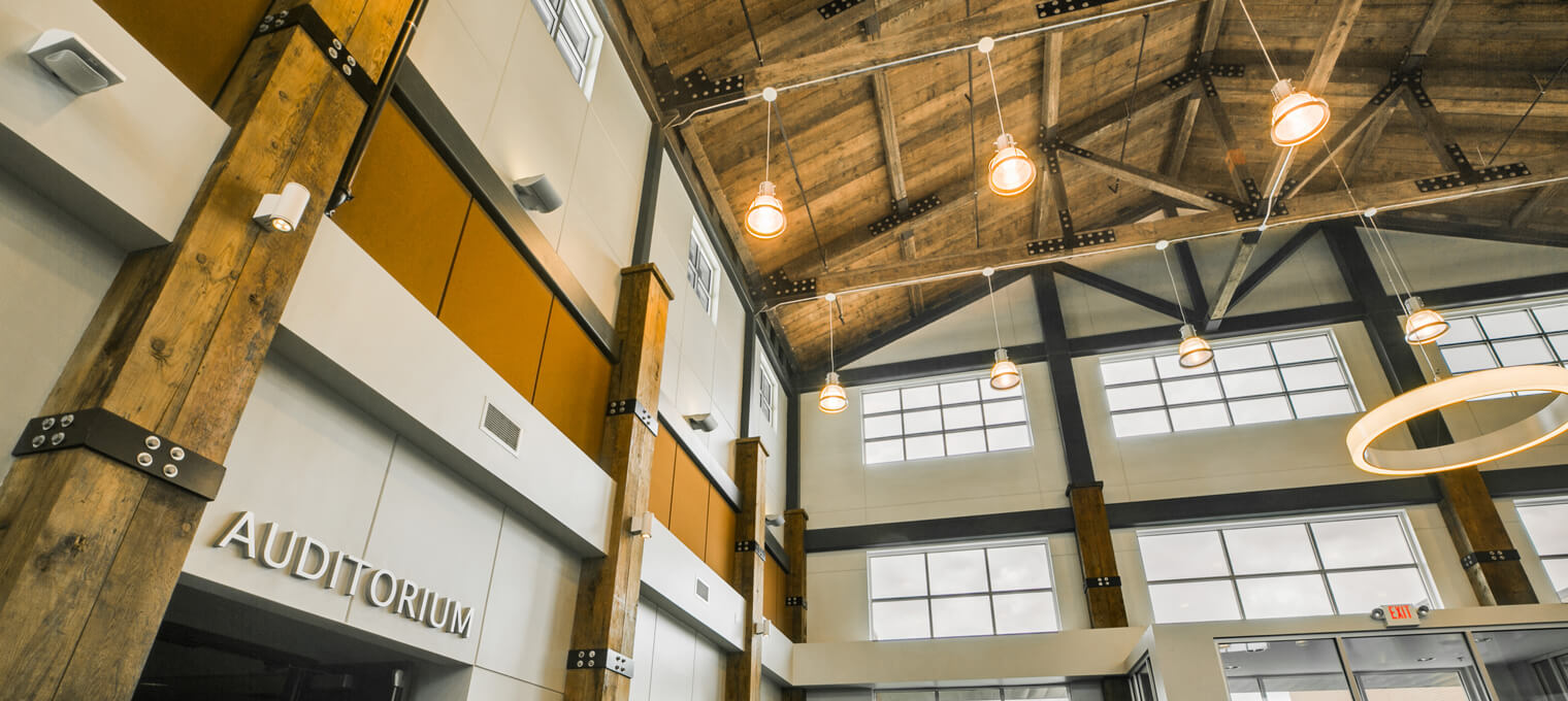 Commercial Timber Frame Fort Worth Training Center5