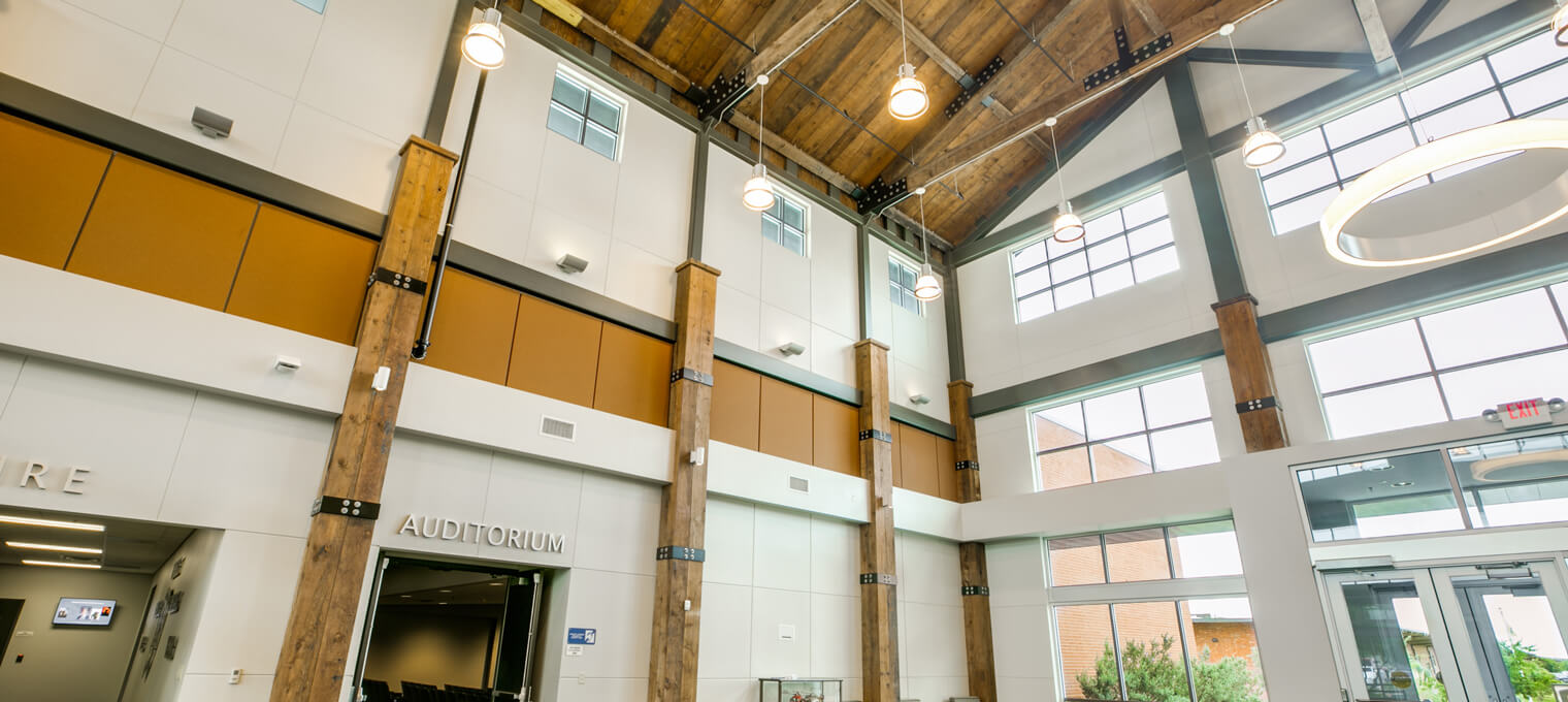 Commercial Timber Frame Fort Worth Training Center6