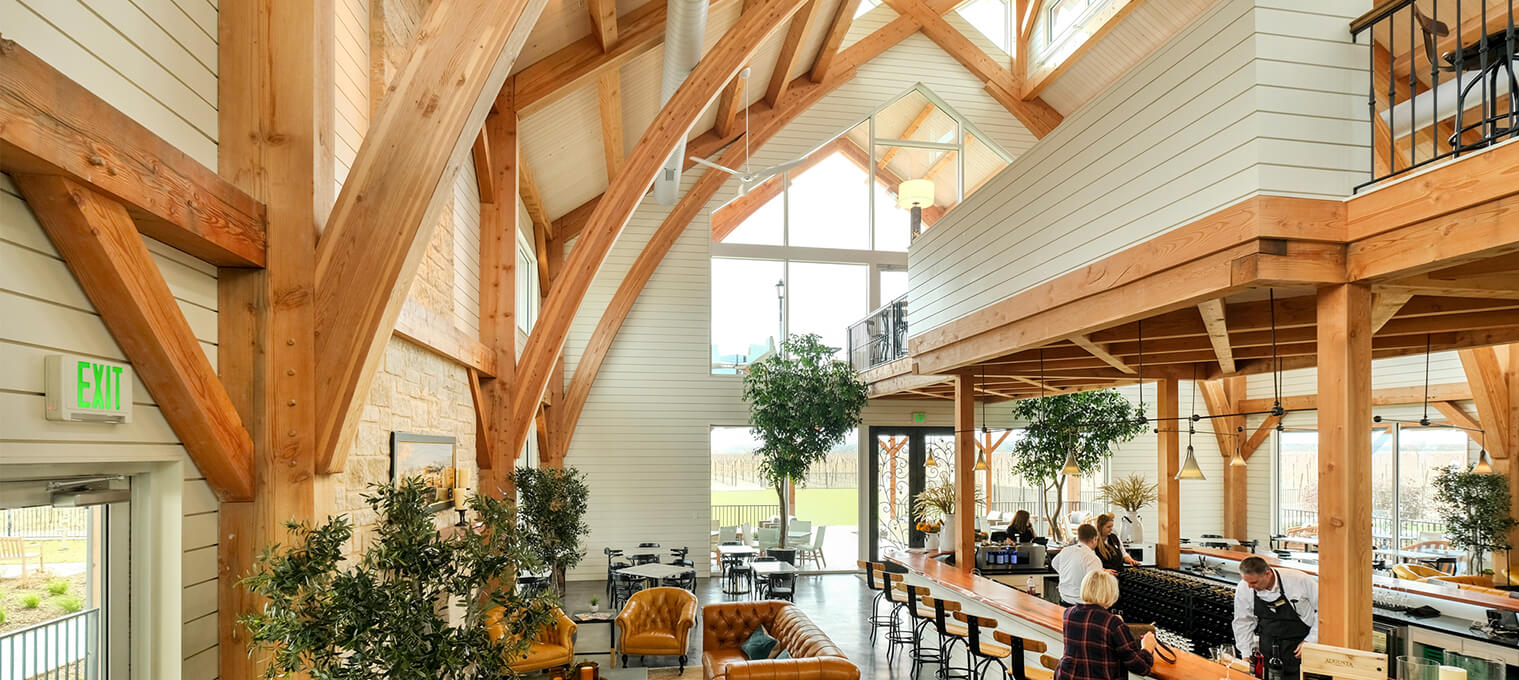 Commercial Timber Frame Augusta Vin3
