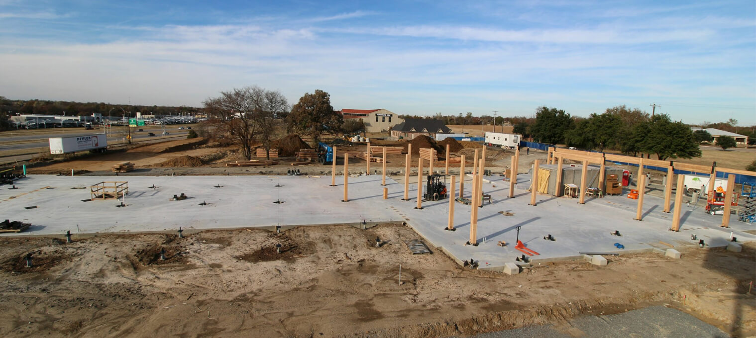 Commercial Mass Timber Frame Sherman Bank8