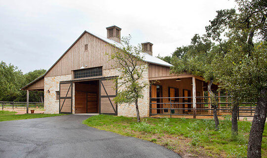 commercial timber frame barn