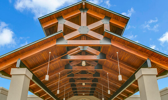 the bowden commercial timber frame