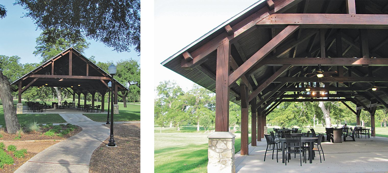 outdoor structure brackenridge park golf pavilion6
