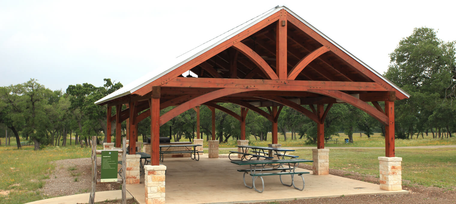 outdoor structure bullis county park pavilion1