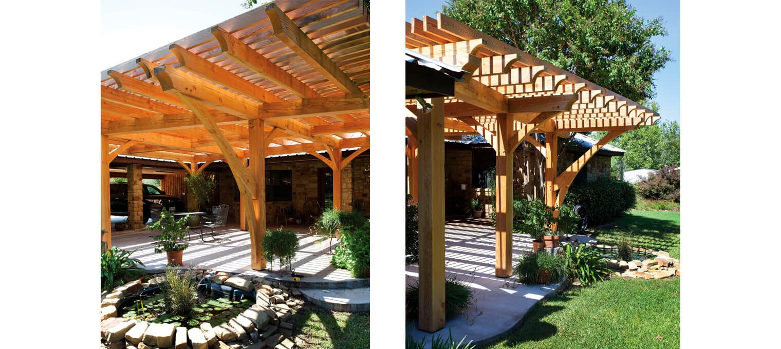 outdoor structure custom pergola 2
