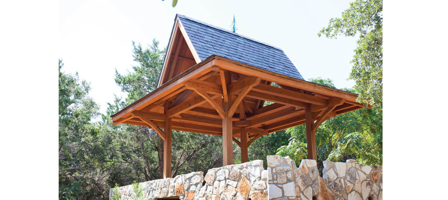 outdoor structure open gable design 4