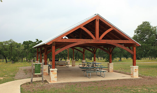 Outdoor Structure Bullis County Park Pavilion