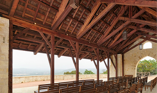 Outdoor Structure Hilltop Chapel