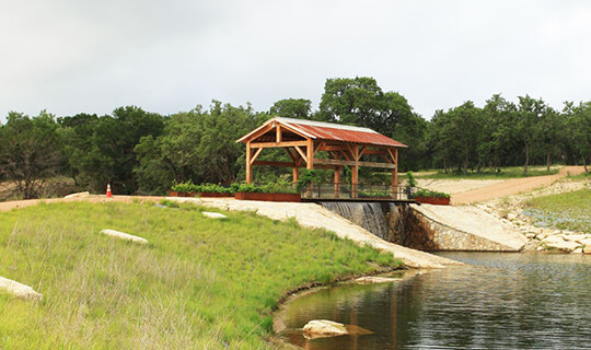 Outdoor Structure Covered Bridge