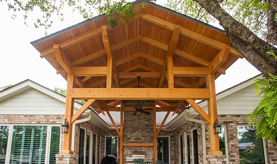 Outdoor Structure Custom Pavilion