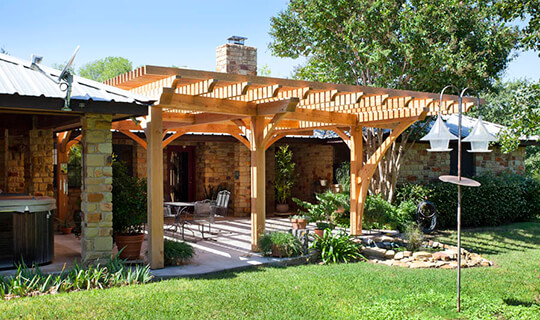 Outdoor Structure Custom Pergola