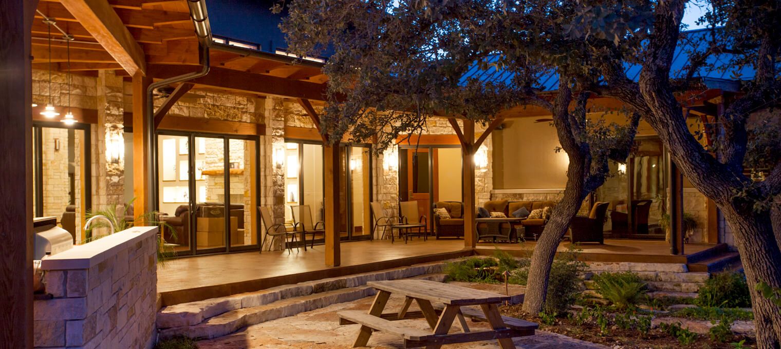 timber frame home austin hybrid home Project17
