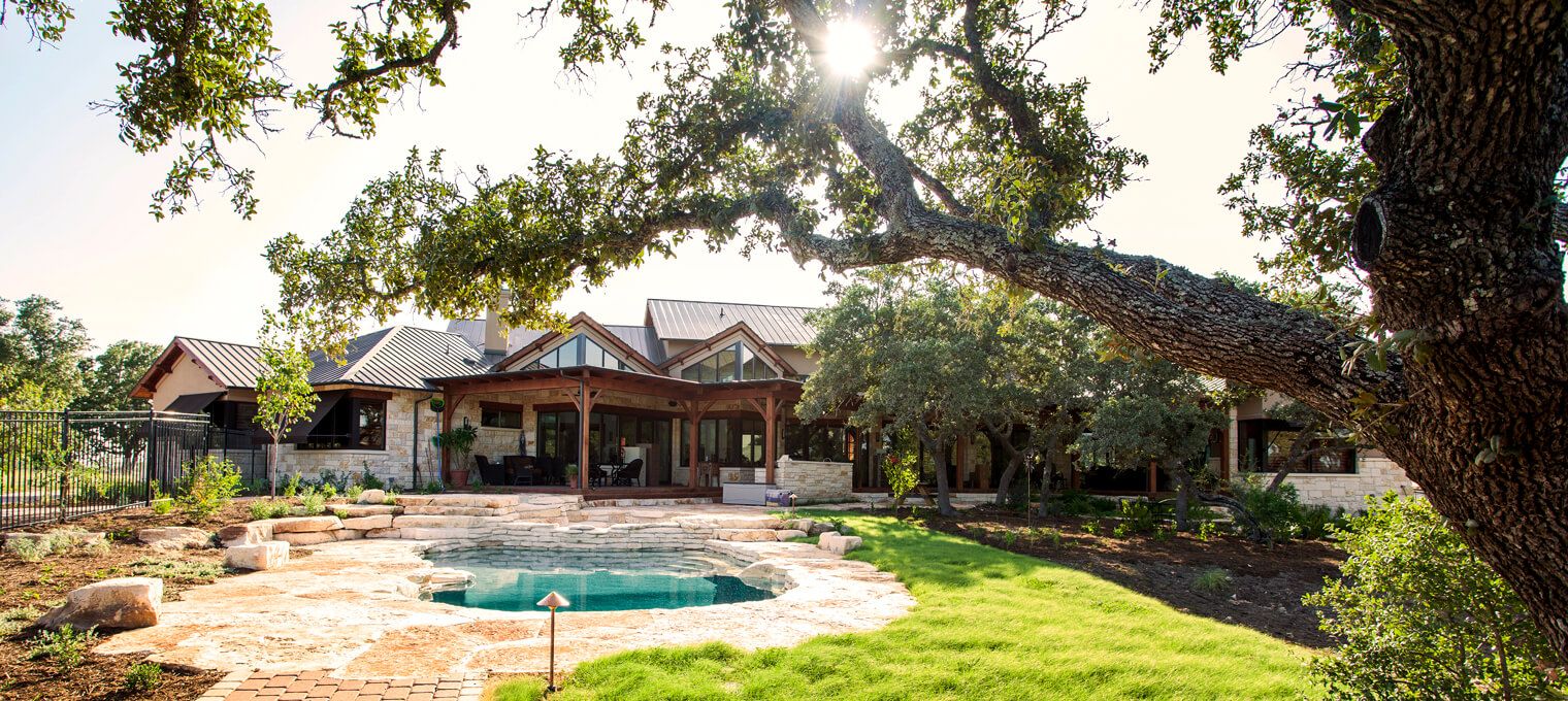 timber frame home austin hybrid home Project2