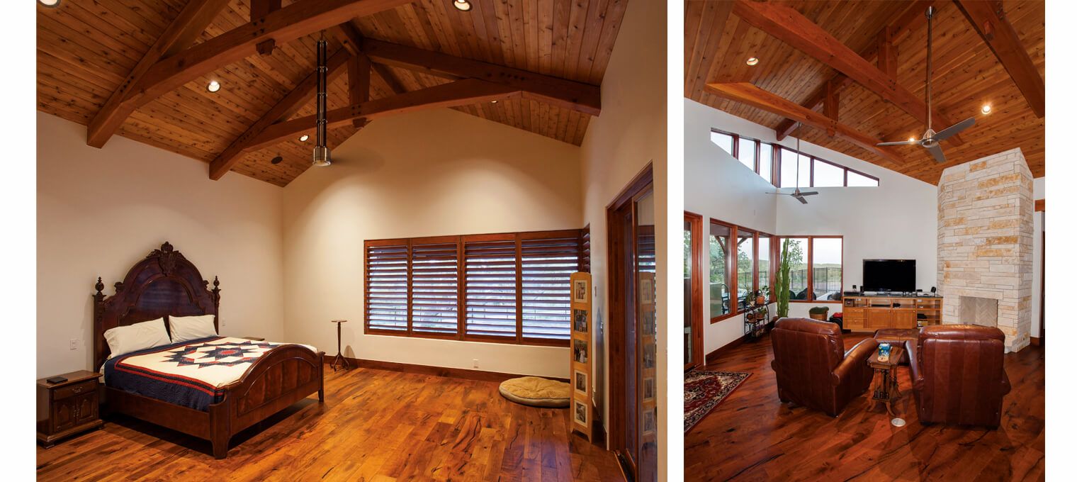 timber frame home austin hybrid home Project8