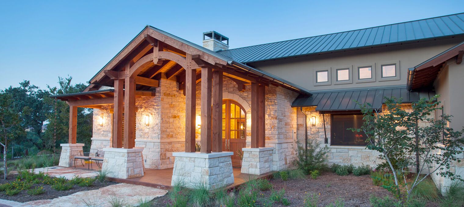 timber frame home austin hybrid home Project9