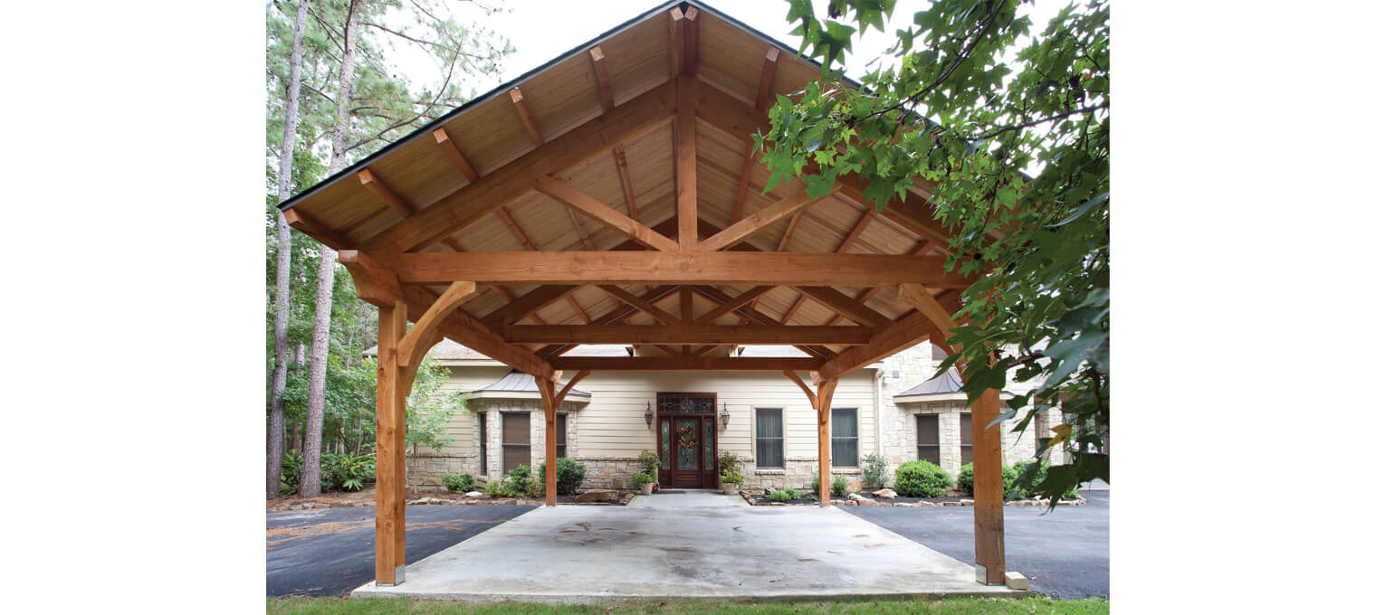 timber frame home entrance houston timberframe 2