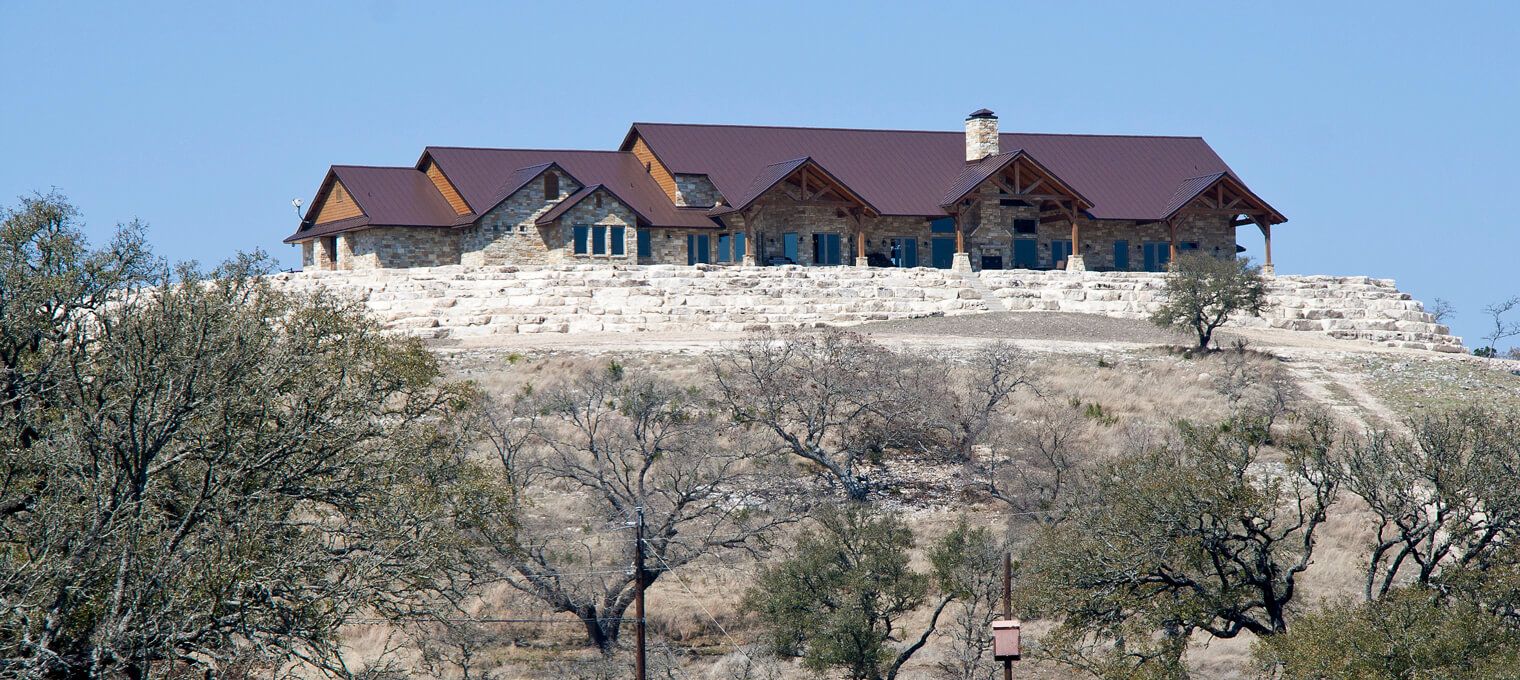 timber frame home exterior hill country home 2