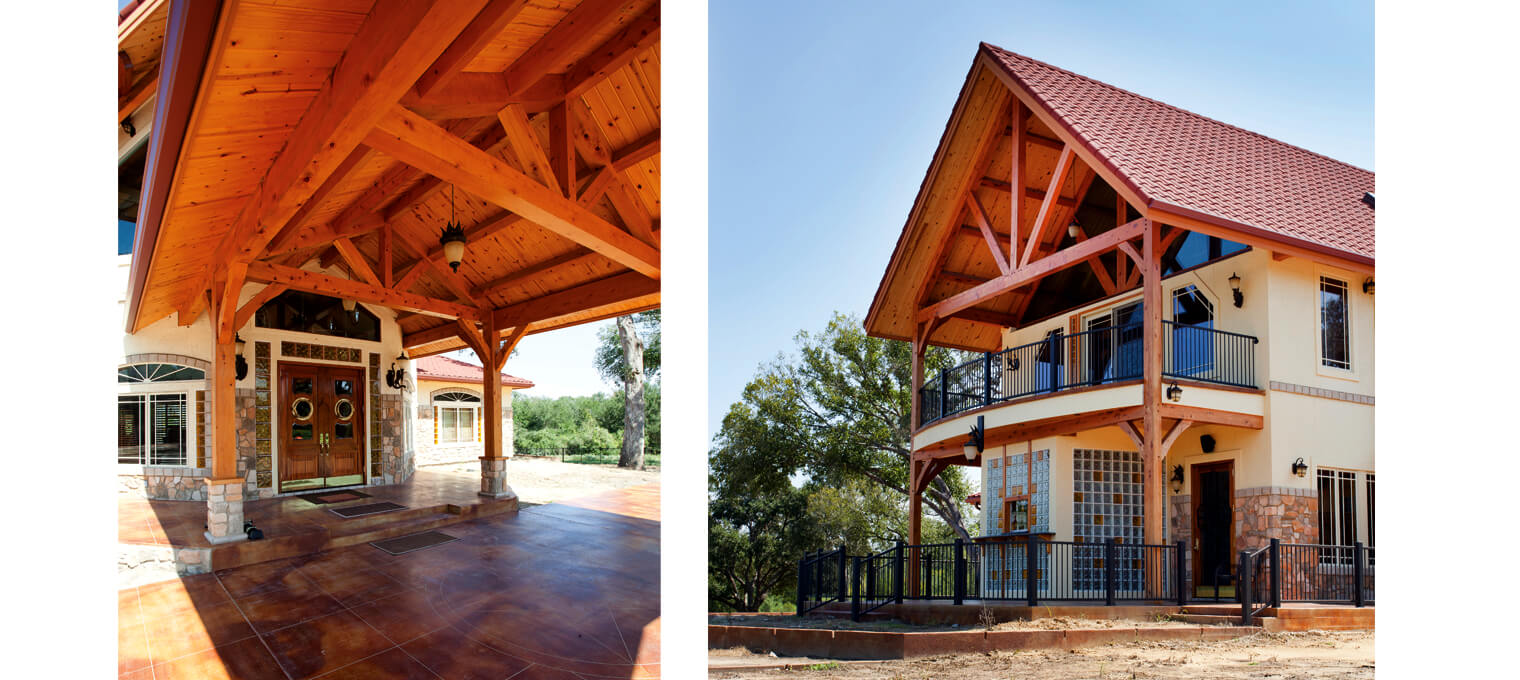 timber frame home exterior nautical design 3