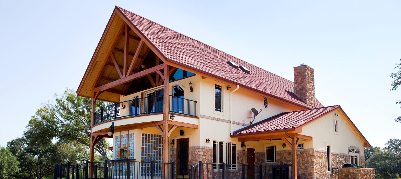 timber frame home exterior nautical design 5