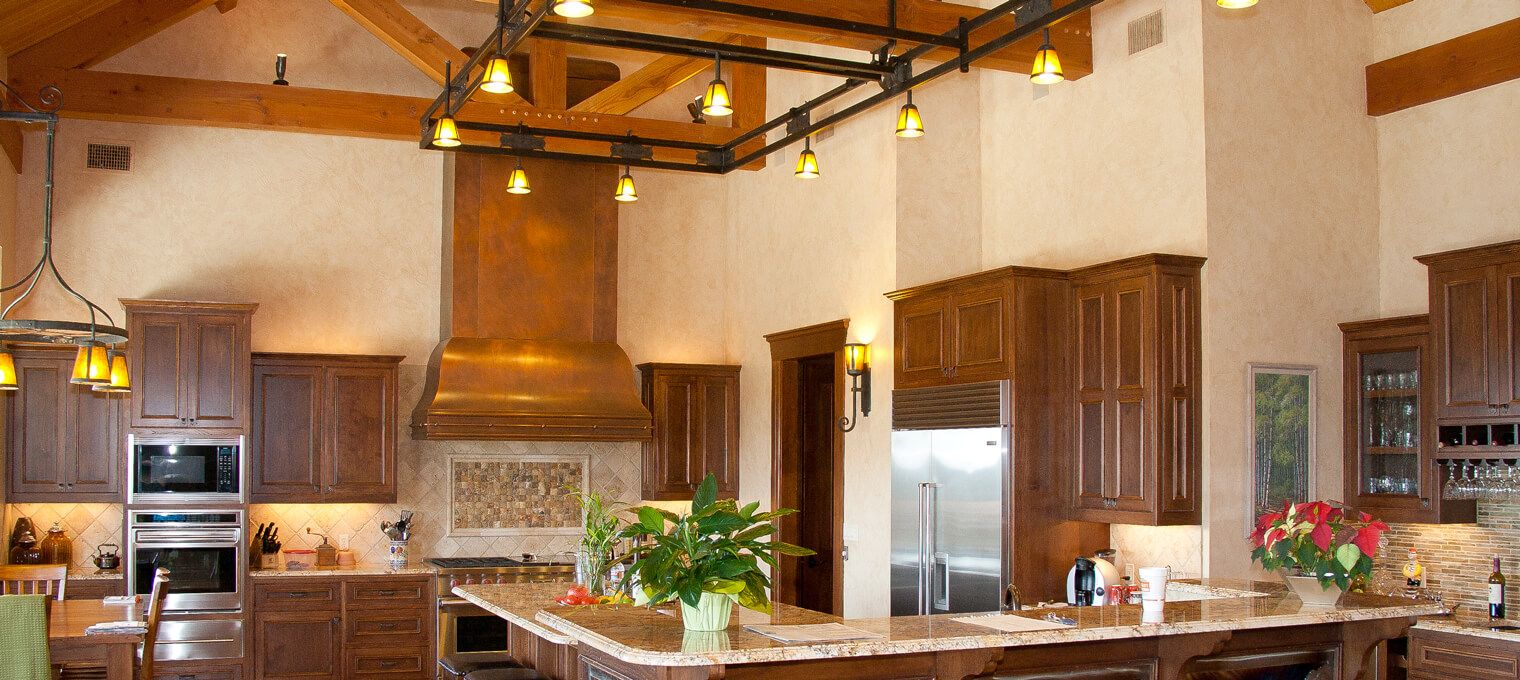 timber frame home kitchen hill country home 5