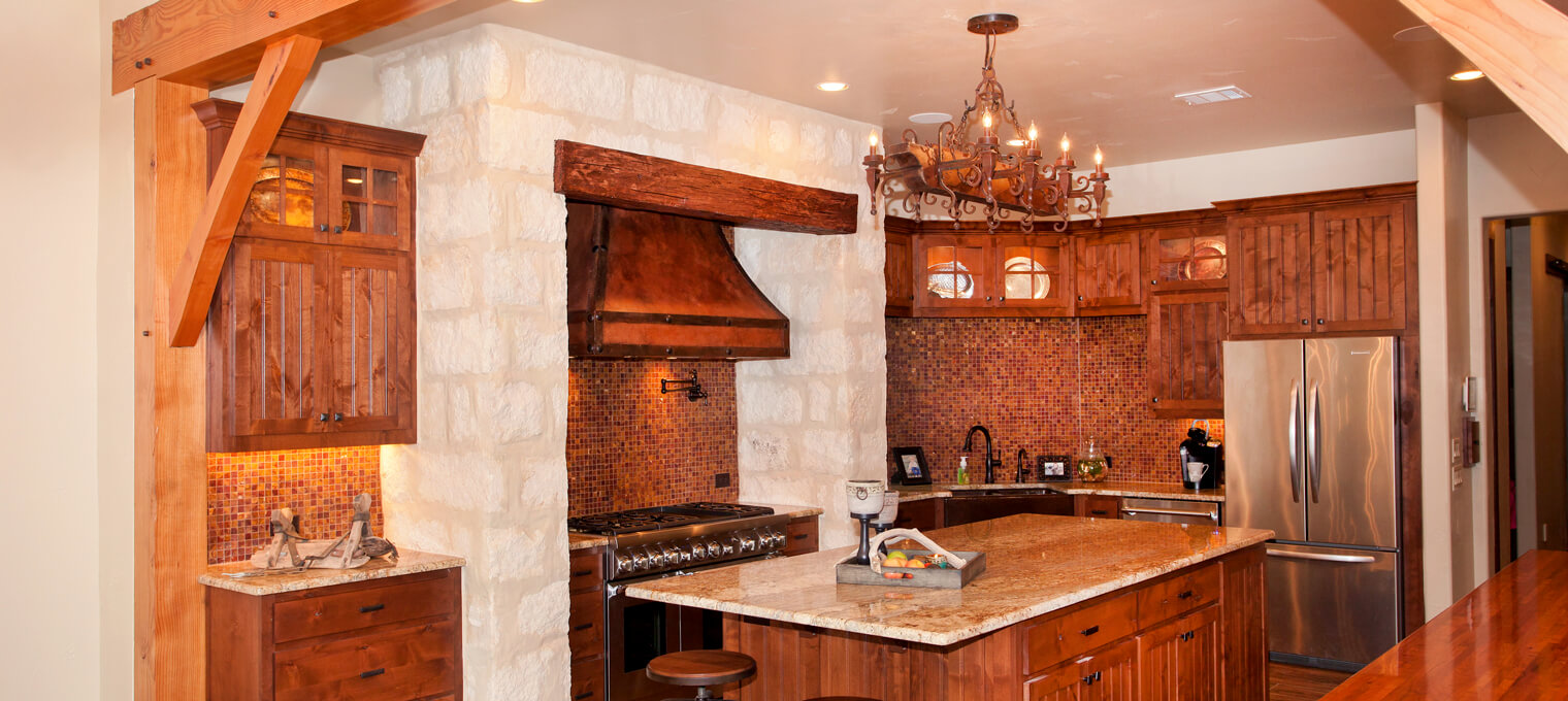 timber frame home modern ranch style project4