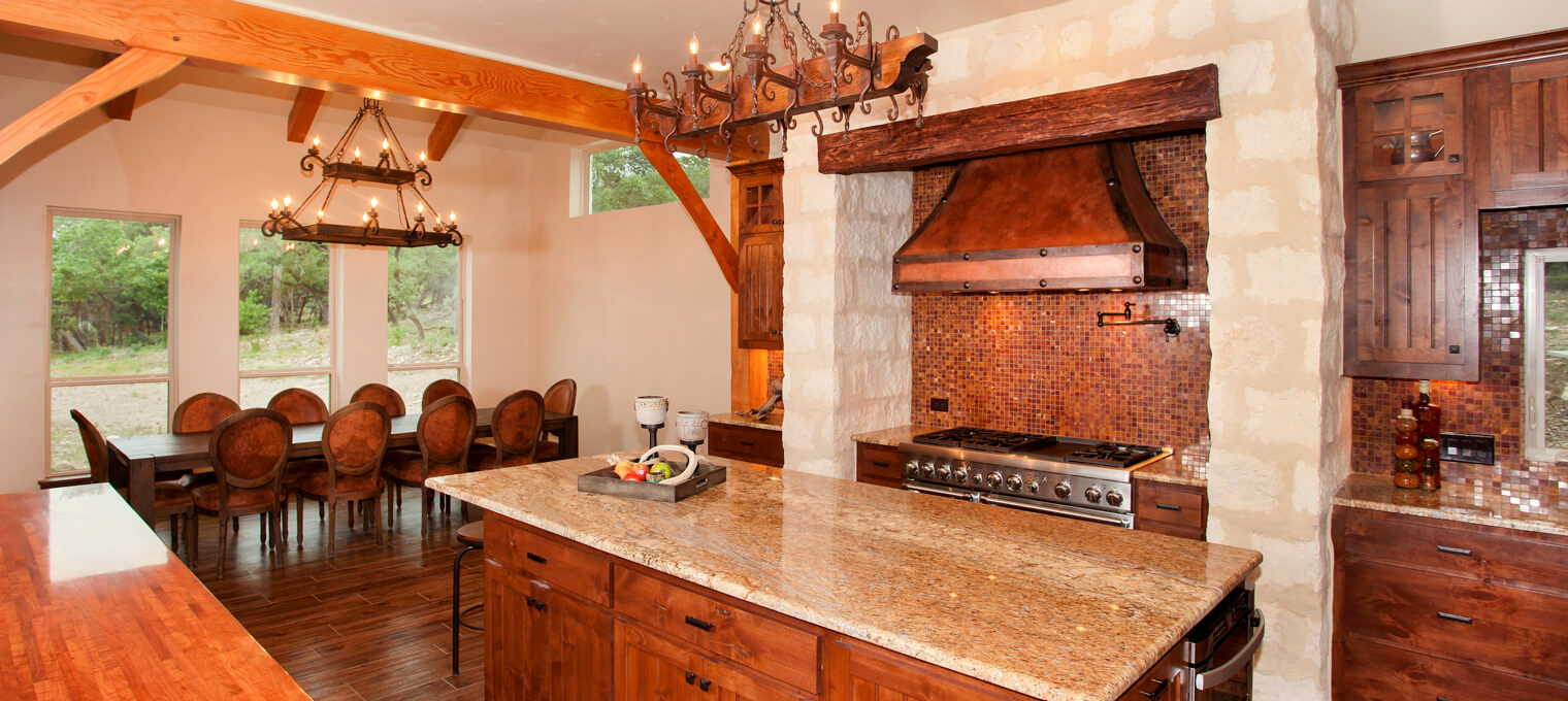 timber frame home modern ranch style project5