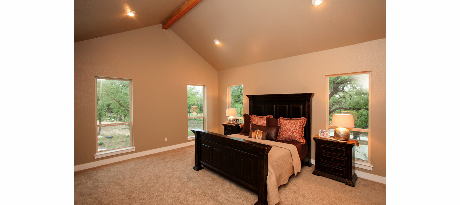 timber frame home modern ranch style project8