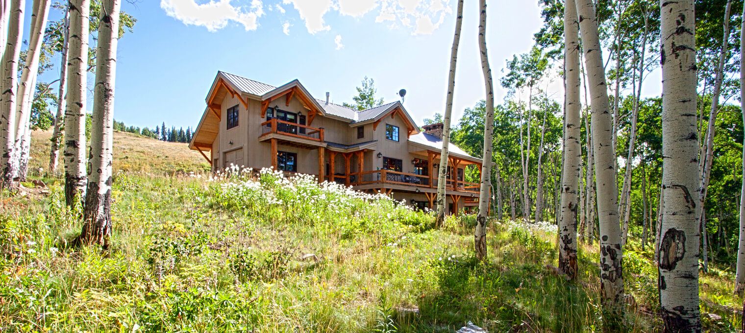 timber frame home mountain retreat 14