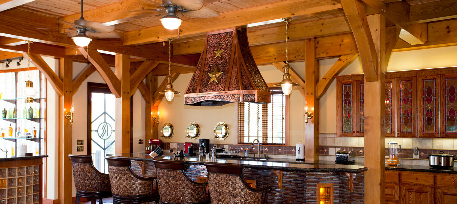timber frame home nautical design 1
