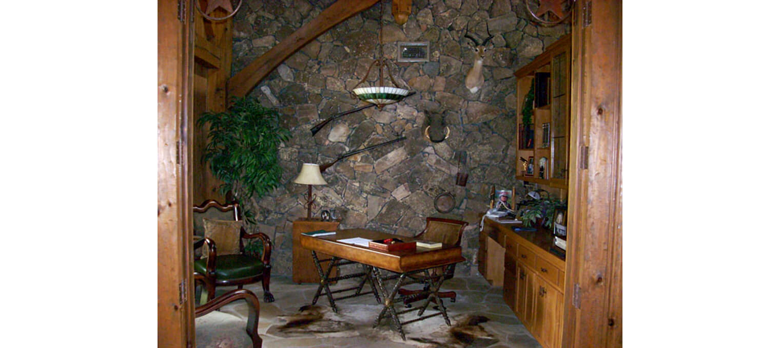 timber frame home office big game greatroom 8