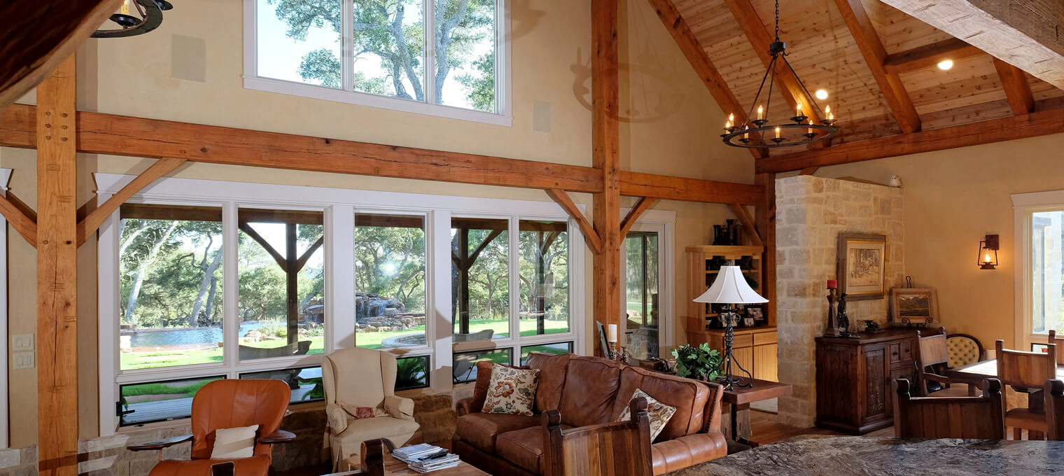 timber frame home rustic farmhouse 9